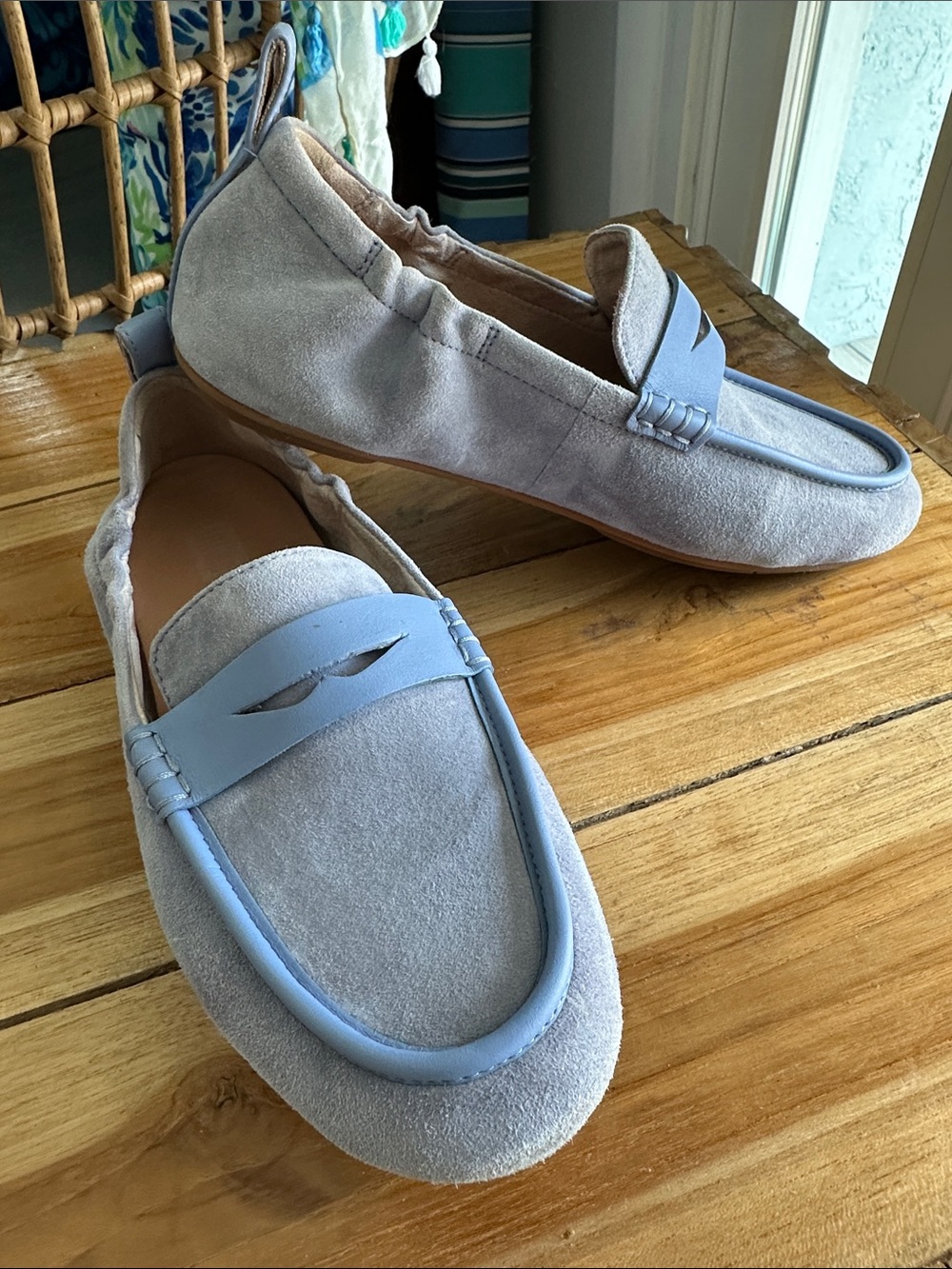 FitFlop Allegro suede loafers lilac Sz 7.5 GREAT USED CONDITION Worn 4 times - Picture 13 of 13